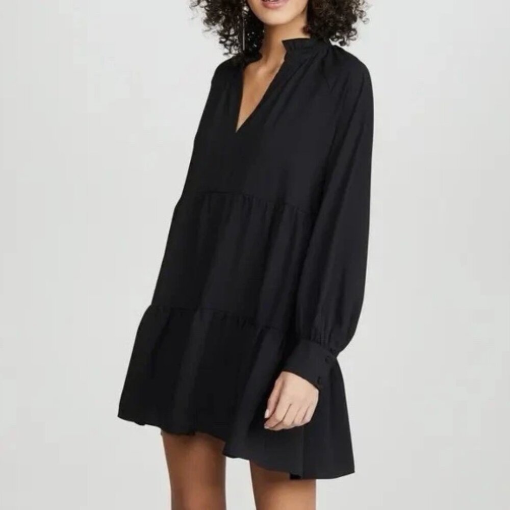 Amanda Uprichard Tiered Short Dress